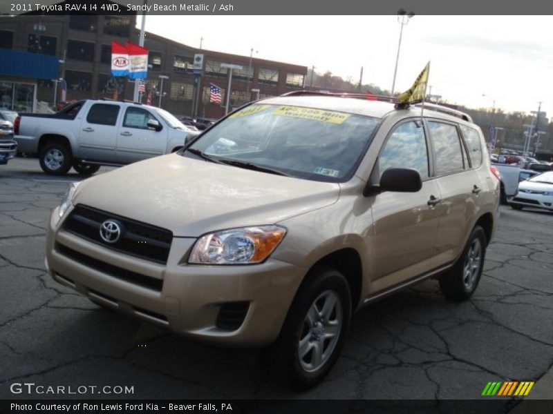 Sandy Beach Metallic / Ash 2011 Toyota RAV4 I4 4WD