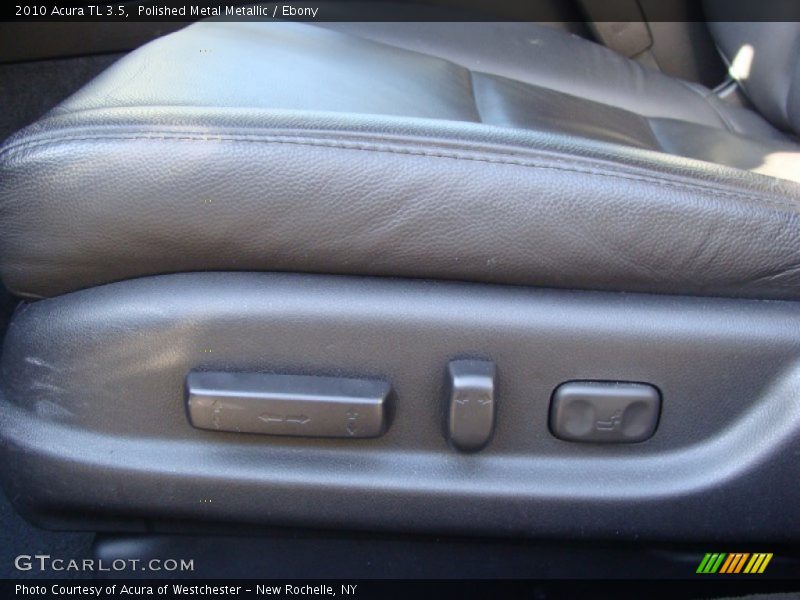 Polished Metal Metallic / Ebony 2010 Acura TL 3.5