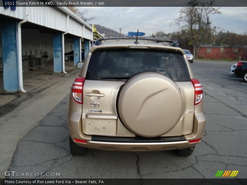 Sandy Beach Metallic / Ash 2011 Toyota RAV4 I4 4WD