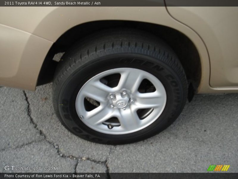 Sandy Beach Metallic / Ash 2011 Toyota RAV4 I4 4WD