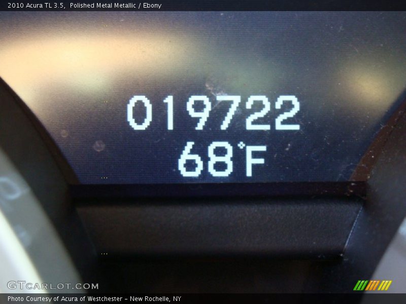 Polished Metal Metallic / Ebony 2010 Acura TL 3.5