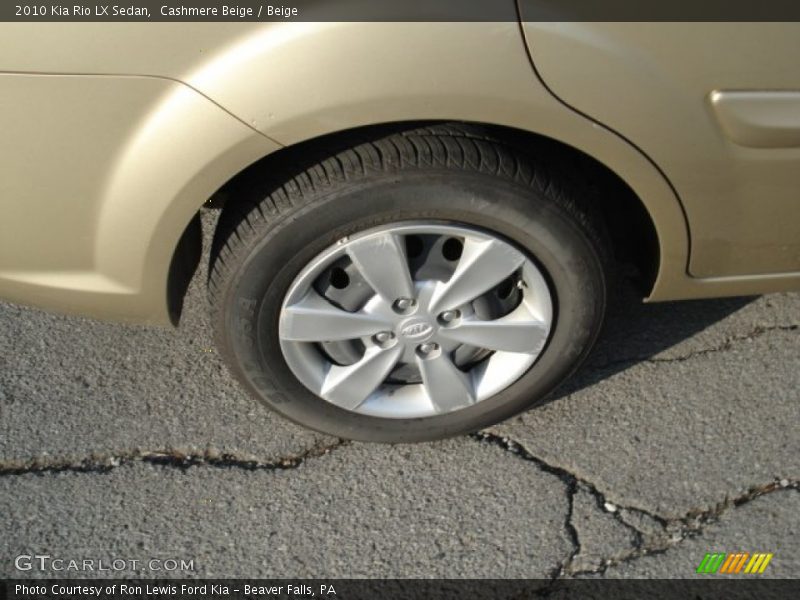Cashmere Beige / Beige 2010 Kia Rio LX Sedan