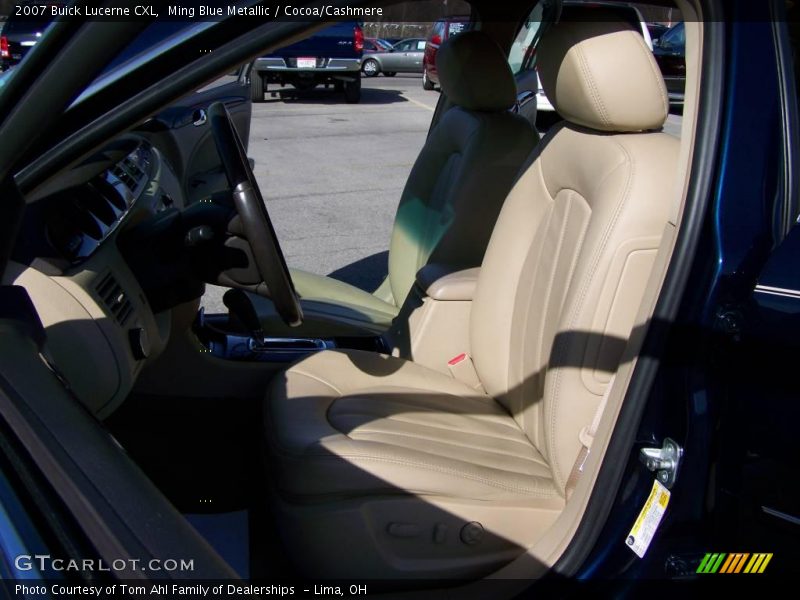 Ming Blue Metallic / Cocoa/Cashmere 2007 Buick Lucerne CXL