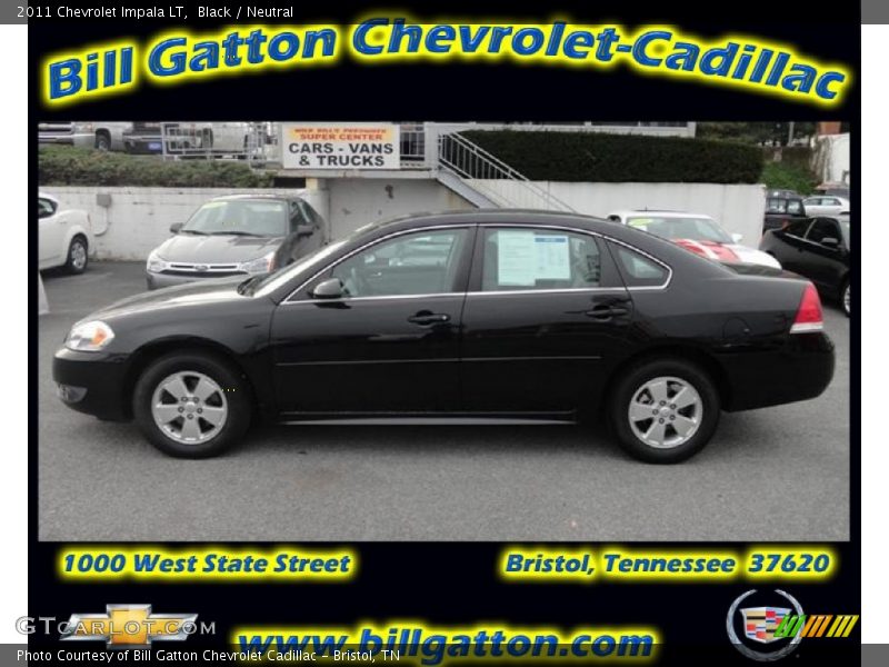 Black / Neutral 2011 Chevrolet Impala LT