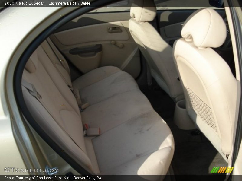 Cashmere Beige / Beige 2010 Kia Rio LX Sedan