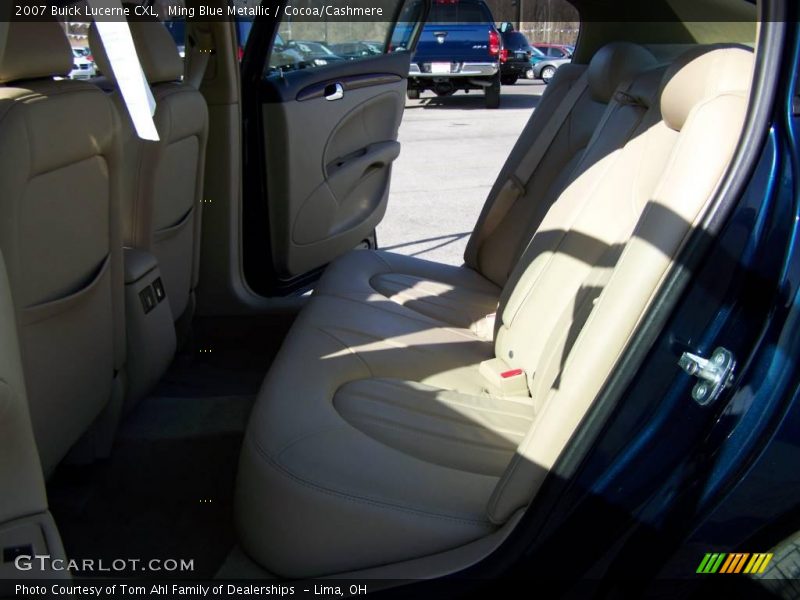 Ming Blue Metallic / Cocoa/Cashmere 2007 Buick Lucerne CXL