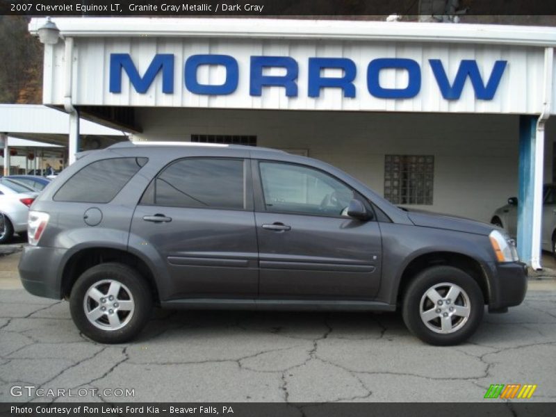 Granite Gray Metallic / Dark Gray 2007 Chevrolet Equinox LT