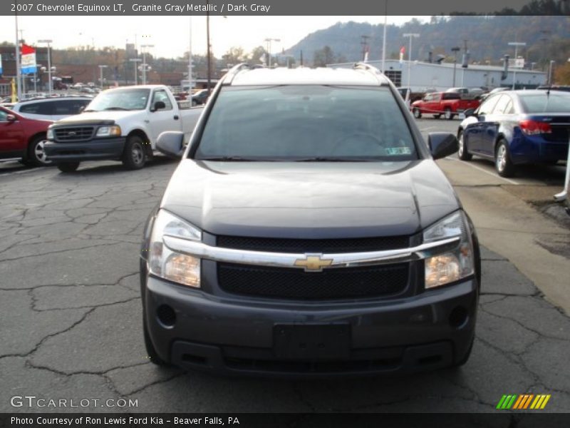 Granite Gray Metallic / Dark Gray 2007 Chevrolet Equinox LT