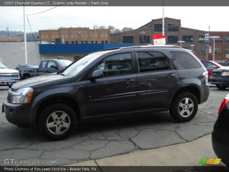 Granite Gray Metallic / Dark Gray 2007 Chevrolet Equinox LT