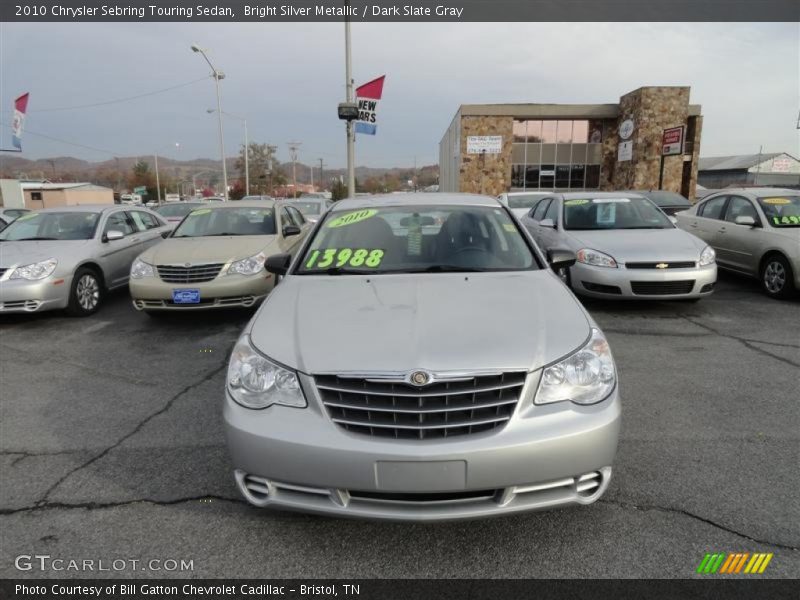 Bright Silver Metallic / Dark Slate Gray 2010 Chrysler Sebring Touring Sedan