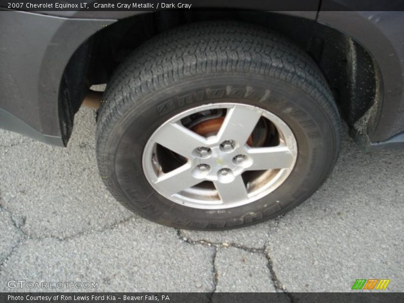 Granite Gray Metallic / Dark Gray 2007 Chevrolet Equinox LT