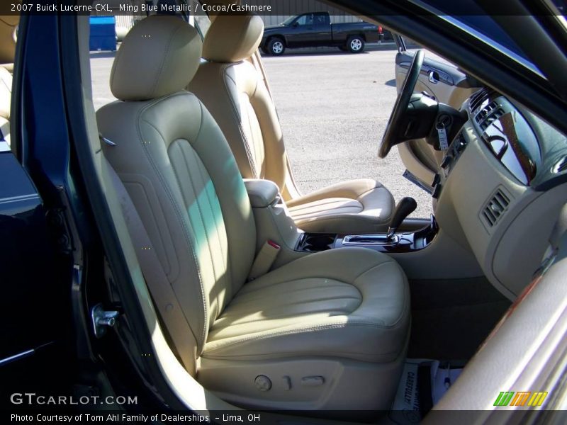 Ming Blue Metallic / Cocoa/Cashmere 2007 Buick Lucerne CXL