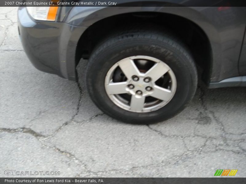 Granite Gray Metallic / Dark Gray 2007 Chevrolet Equinox LT