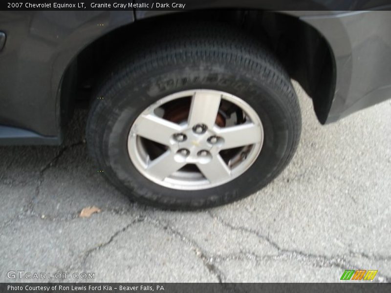 Granite Gray Metallic / Dark Gray 2007 Chevrolet Equinox LT