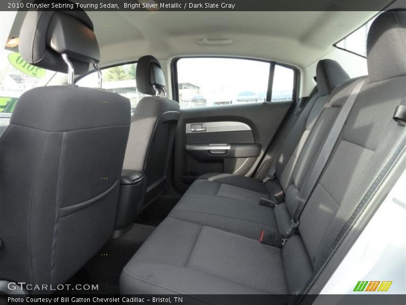 Bright Silver Metallic / Dark Slate Gray 2010 Chrysler Sebring Touring Sedan
