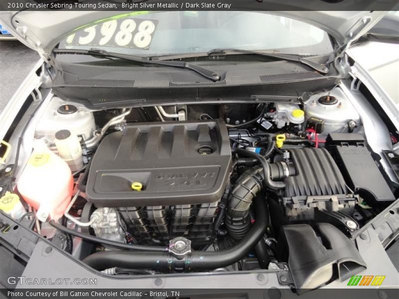 Bright Silver Metallic / Dark Slate Gray 2010 Chrysler Sebring Touring Sedan