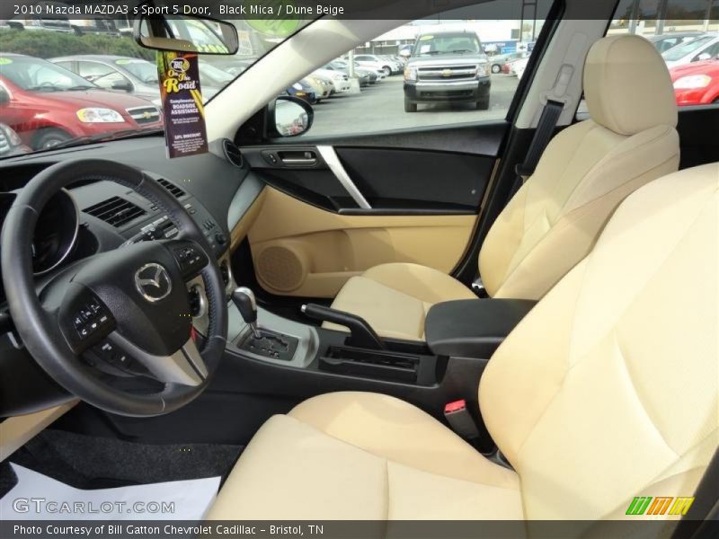  2010 MAZDA3 s Sport 5 Door Dune Beige Interior