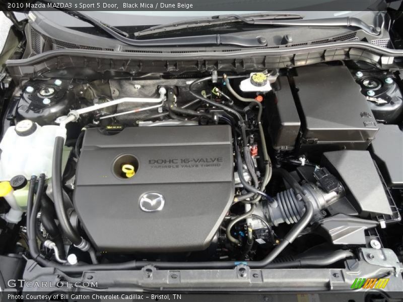 Black Mica / Dune Beige 2010 Mazda MAZDA3 s Sport 5 Door