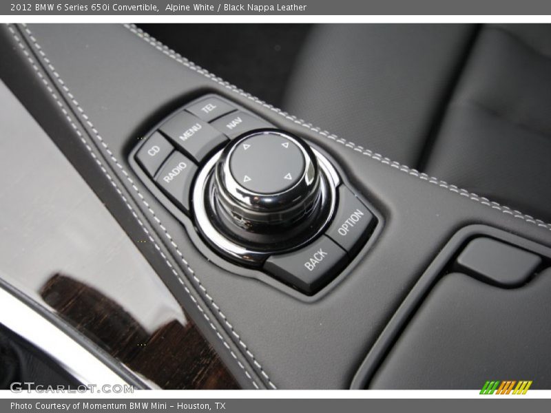 Alpine White / Black Nappa Leather 2012 BMW 6 Series 650i Convertible