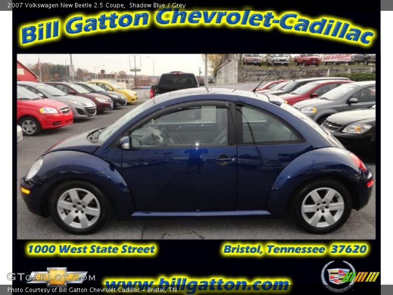 Shadow Blue / Grey 2007 Volkswagen New Beetle 2.5 Coupe