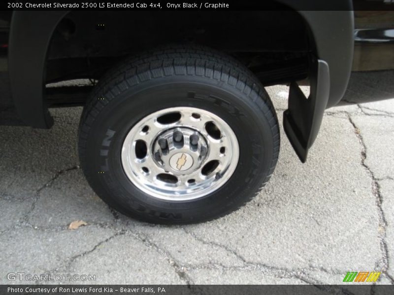Onyx Black / Graphite 2002 Chevrolet Silverado 2500 LS Extended Cab 4x4
