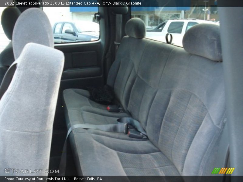 Onyx Black / Graphite 2002 Chevrolet Silverado 2500 LS Extended Cab 4x4