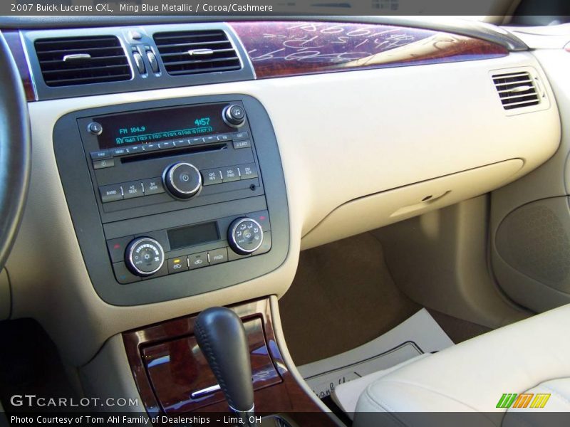 Ming Blue Metallic / Cocoa/Cashmere 2007 Buick Lucerne CXL
