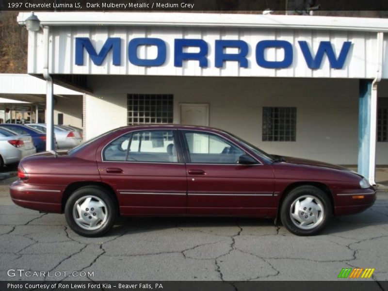 Dark Mulberry Metallic / Medium Grey 1997 Chevrolet Lumina LS