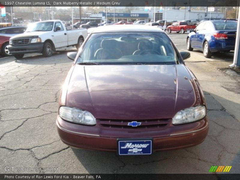 Dark Mulberry Metallic / Medium Grey 1997 Chevrolet Lumina LS