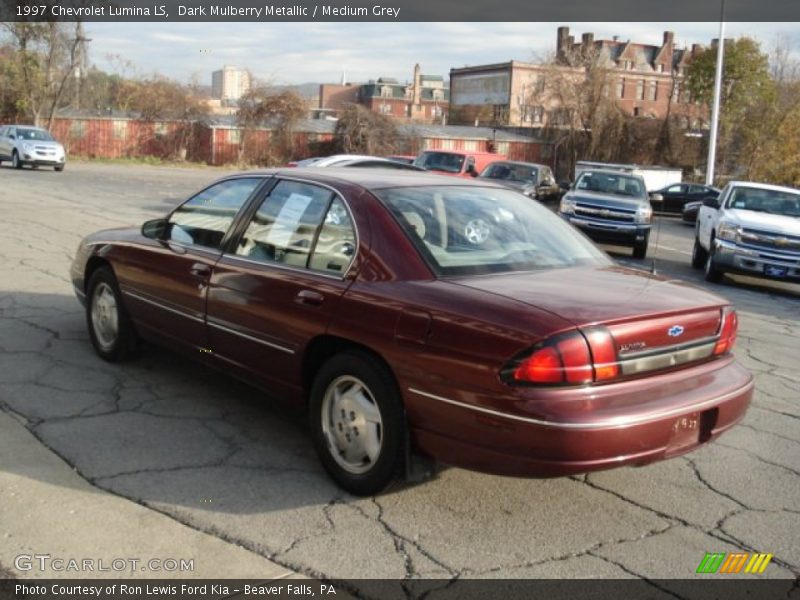 Dark Mulberry Metallic / Medium Grey 1997 Chevrolet Lumina LS