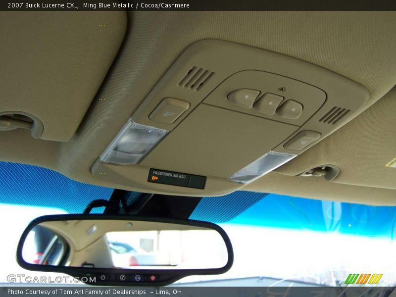 Ming Blue Metallic / Cocoa/Cashmere 2007 Buick Lucerne CXL