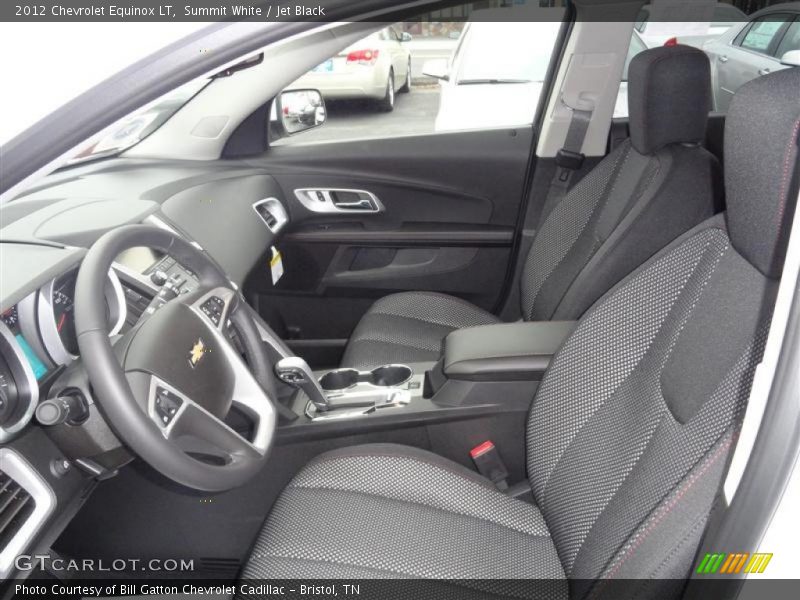 Summit White / Jet Black 2012 Chevrolet Equinox LT