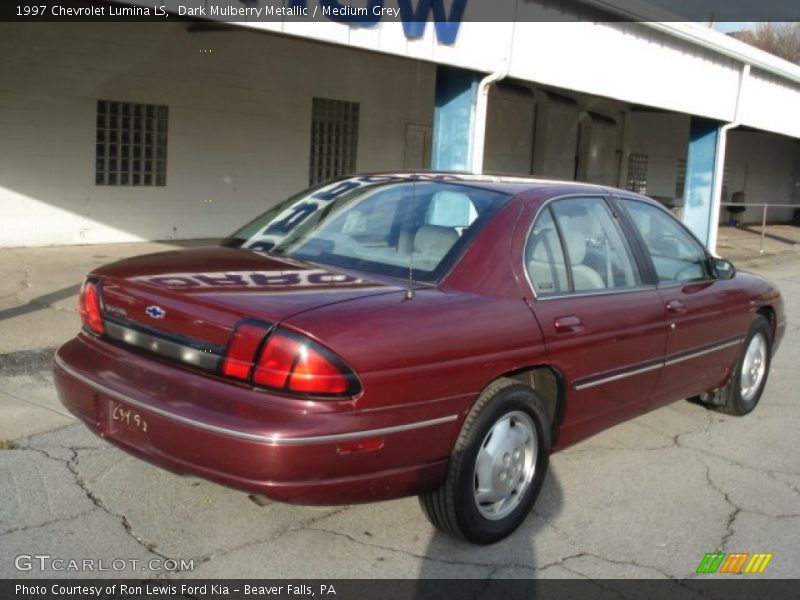 Dark Mulberry Metallic / Medium Grey 1997 Chevrolet Lumina LS