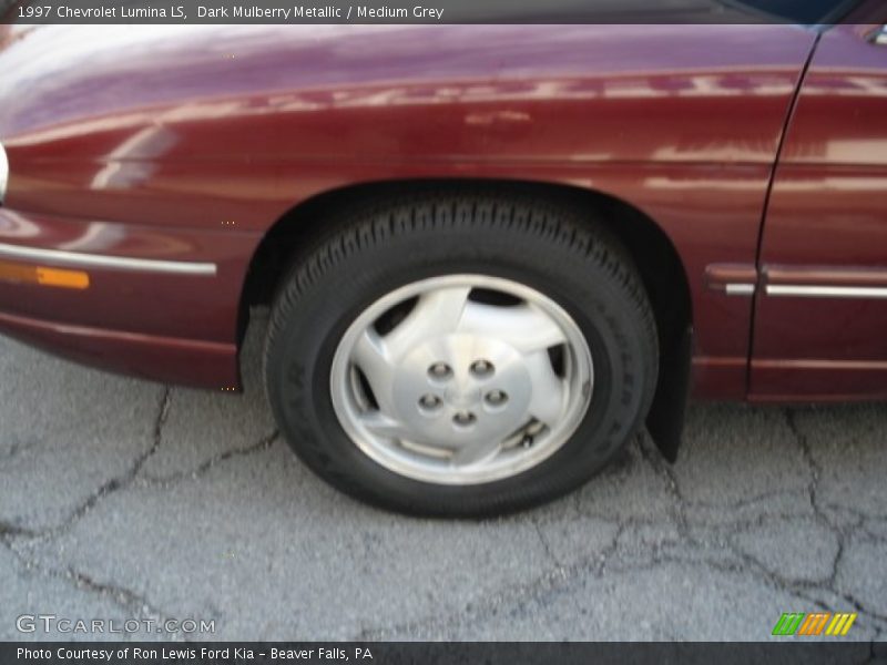 Dark Mulberry Metallic / Medium Grey 1997 Chevrolet Lumina LS