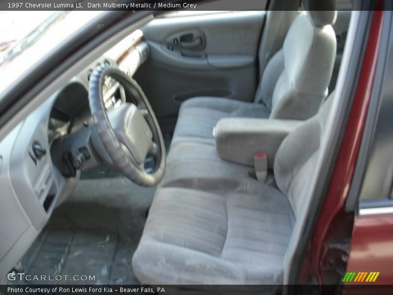 Dark Mulberry Metallic / Medium Grey 1997 Chevrolet Lumina LS