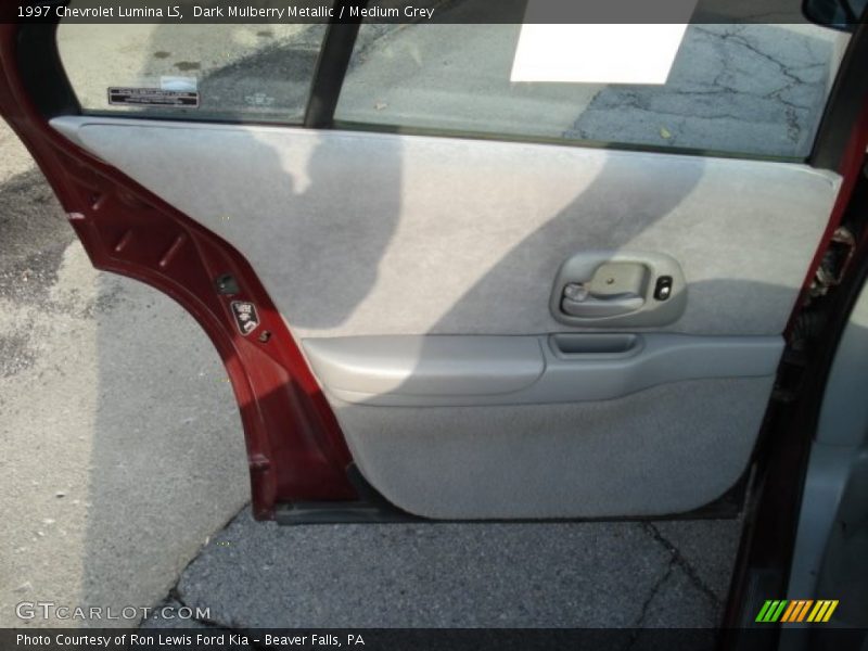 Dark Mulberry Metallic / Medium Grey 1997 Chevrolet Lumina LS