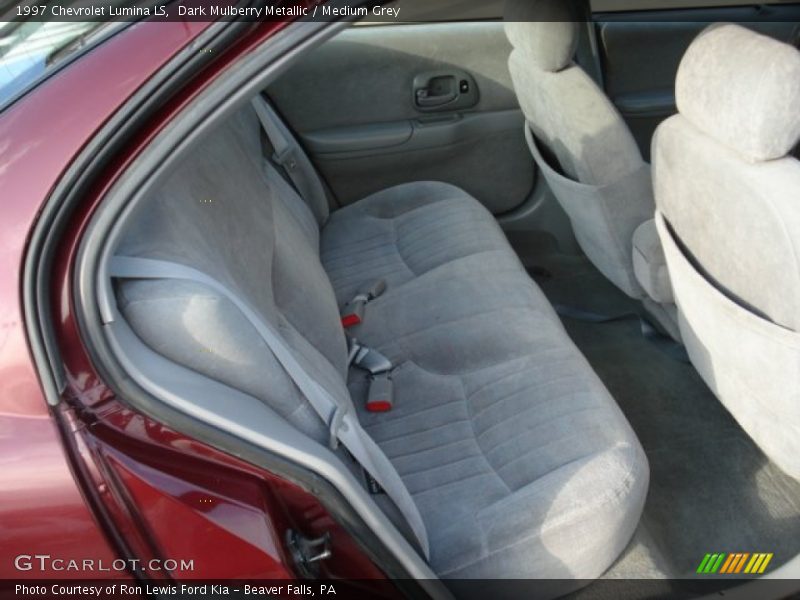 Dark Mulberry Metallic / Medium Grey 1997 Chevrolet Lumina LS