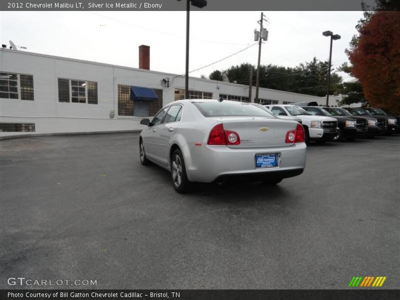 Silver Ice Metallic / Ebony 2012 Chevrolet Malibu LT