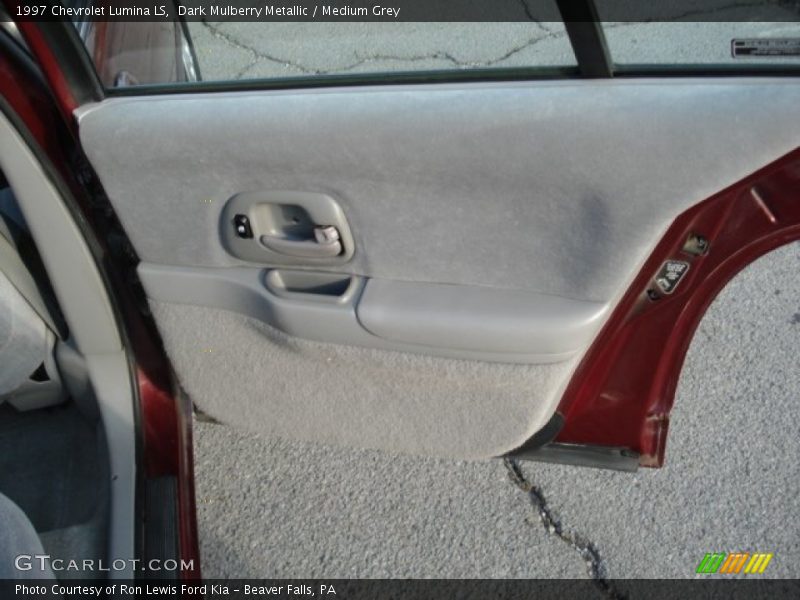 Dark Mulberry Metallic / Medium Grey 1997 Chevrolet Lumina LS