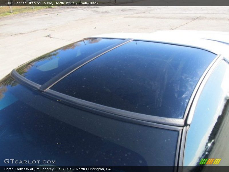 Arctic White / Ebony Black 2002 Pontiac Firebird Coupe