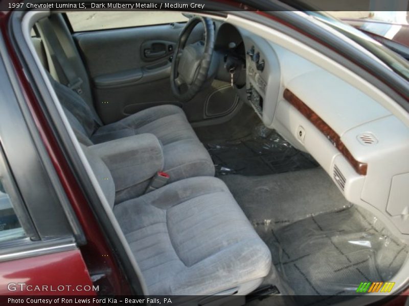 Dark Mulberry Metallic / Medium Grey 1997 Chevrolet Lumina LS
