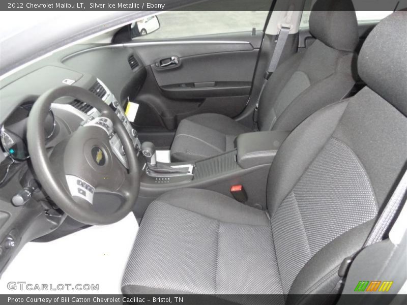 Silver Ice Metallic / Ebony 2012 Chevrolet Malibu LT