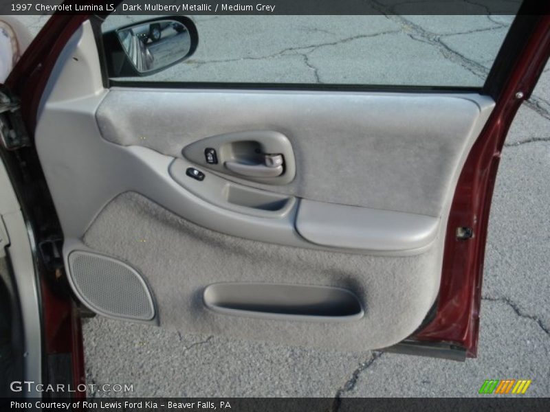 Dark Mulberry Metallic / Medium Grey 1997 Chevrolet Lumina LS