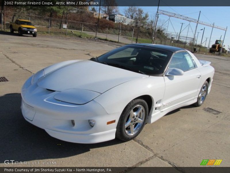 Arctic White / Ebony Black 2002 Pontiac Firebird Coupe