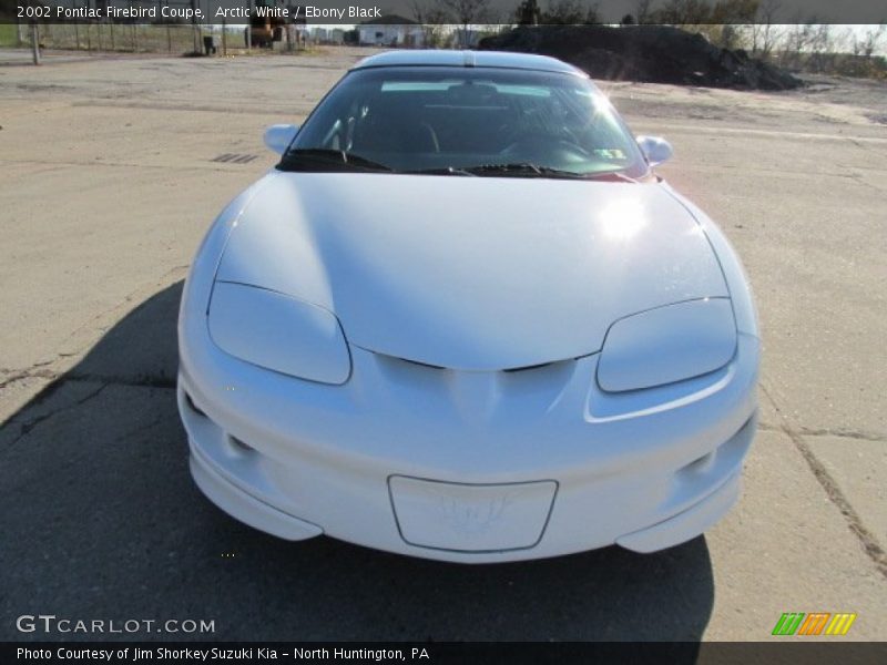 Arctic White / Ebony Black 2002 Pontiac Firebird Coupe