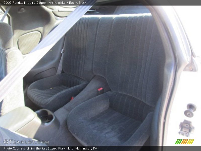 Arctic White / Ebony Black 2002 Pontiac Firebird Coupe