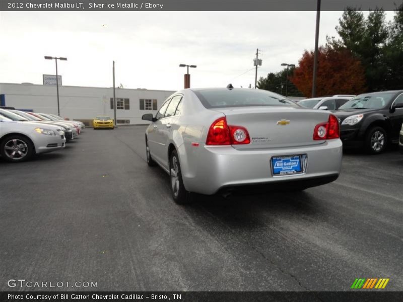 Silver Ice Metallic / Ebony 2012 Chevrolet Malibu LT
