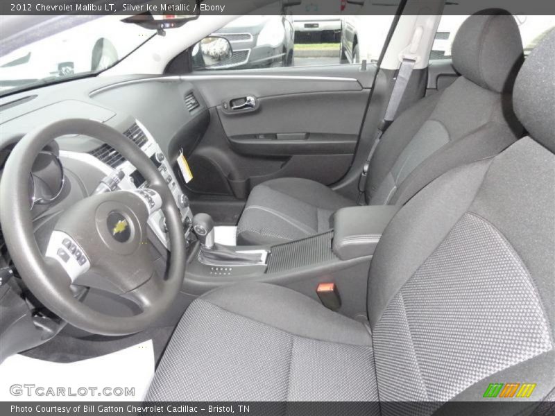 Silver Ice Metallic / Ebony 2012 Chevrolet Malibu LT