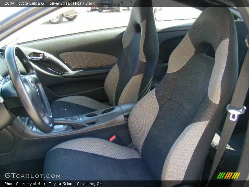 Silver Streak Mica / Black 2004 Toyota Celica GT