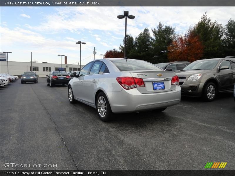 Silver Ice Metallic / Jet Black 2012 Chevrolet Cruze Eco